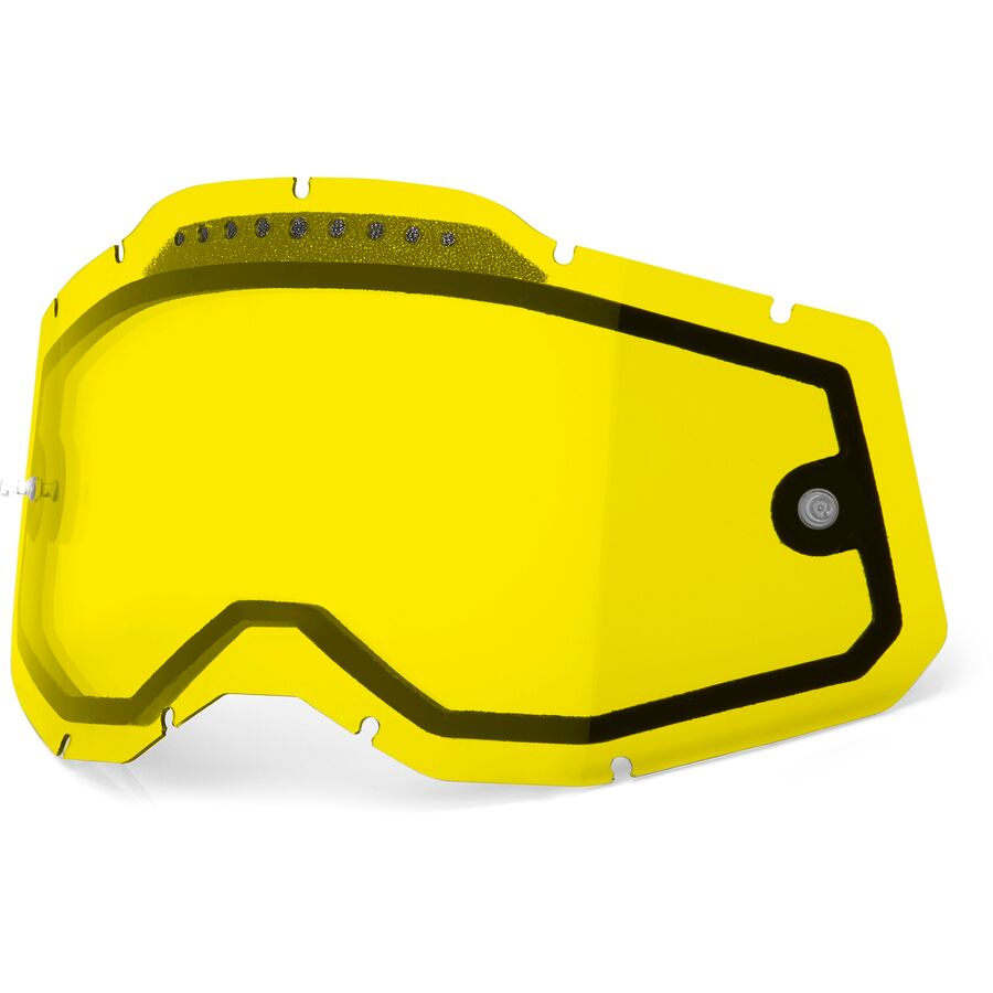 100% RC2/AC2/ST2 Replacement Lens Vented Dual Pane Yellow линза