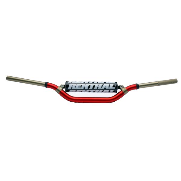 Renthal Twinwall RC High руль кроссовый (28мм), красный (922-01-RD) Renthal Twinwall RC High руль кроссовый (28мм), красный (922-01-RD)