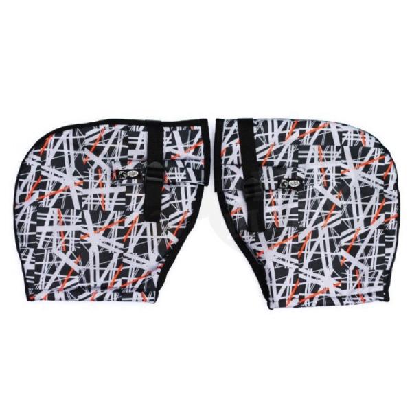 Blind Pigeon Warm Hands муфты на руль, серо-черно-оранжевый