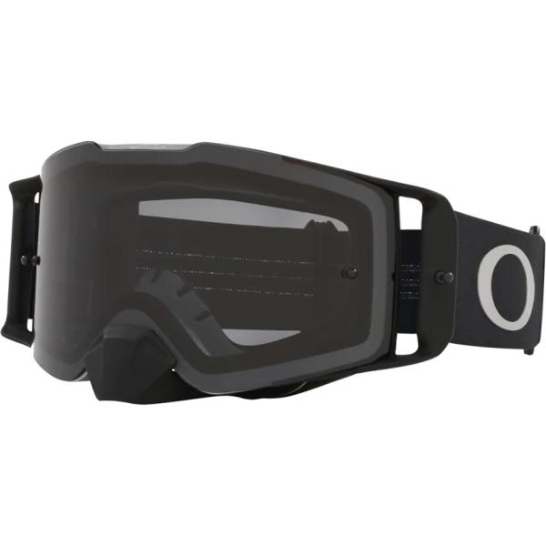 Oakley Front Line MX Tuff Blocks Black мотоочки, прозрачная линза (OO7087-60)