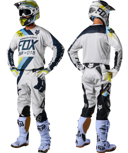Fox Racing 360 Draftr 2018 джерси, серо-темно-синий Fox Racing 360 Draftr 2018 джерси, серо-темно-синий