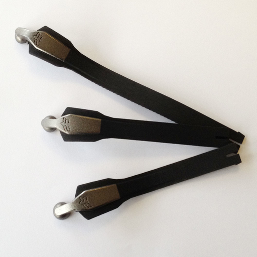Fox Comp 8 Strap Kit стрепы к мотоботам, черный (3 шт.)