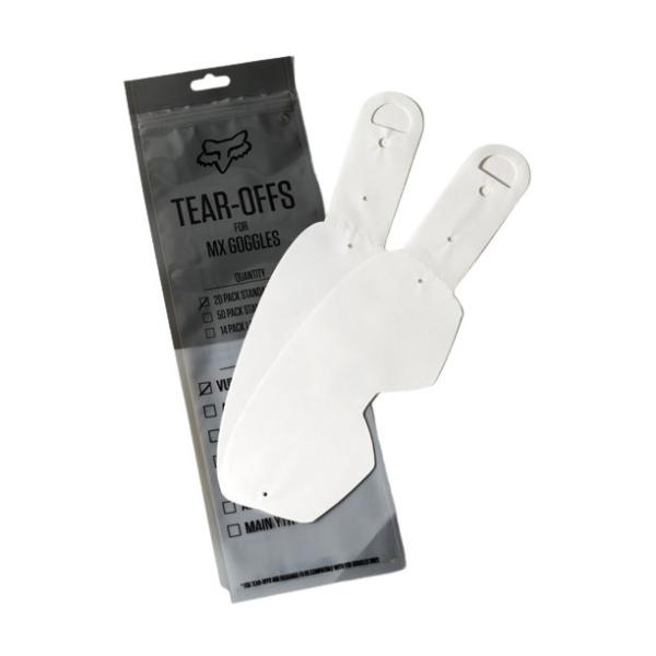 Fox Airspace/Main II Standart Tear Off Clear отрывные пленки (20шт)