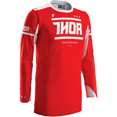 Thor Prime Fit Squad джерси, красно-белый Thor Prime Fit Squad джерси, красно-белый