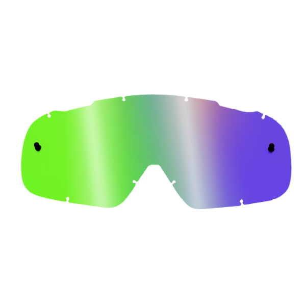 Fox Airspc Lenses Green Spark/Grey Base Линза зеркальная, зеленый