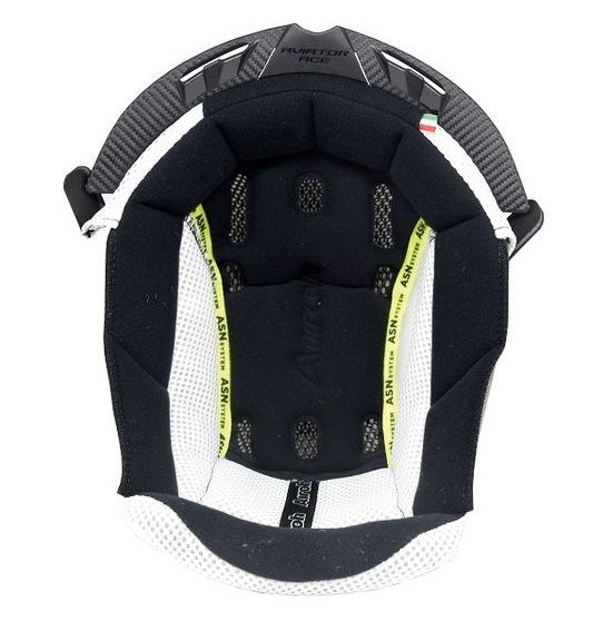 Airoh Aviator Ace подкладка для шлема, черно-белый