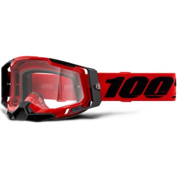 100% Racecraft 2 Red / Clear Lens мотоочки
