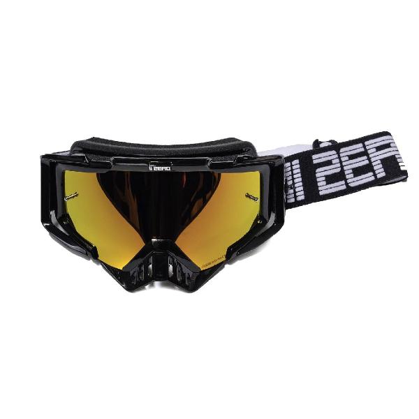 IIZERO Black Mirror Orange Lens мотоочки