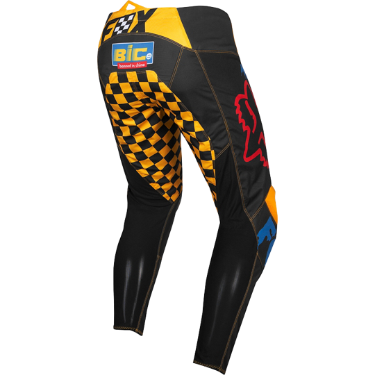 Fox Racing 180 Czar 2019 мотоштаны, черно-желтый Fox Racing 180 Czar 2019 мотоштаны, черно-желтый
