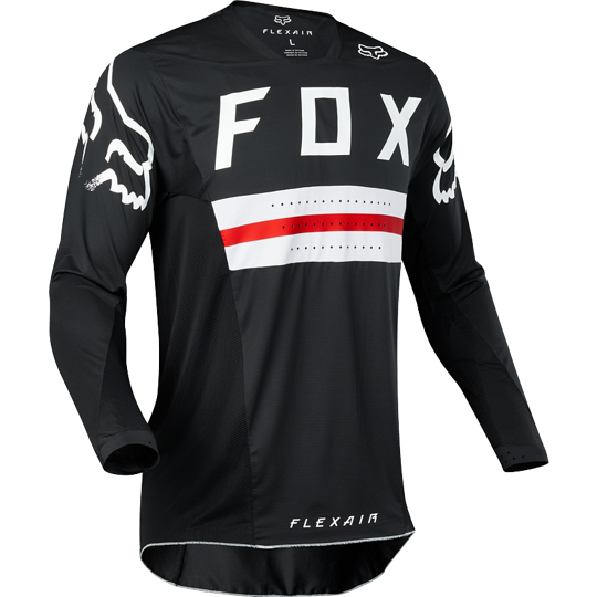 Fox Racing Flexair Preest LE джерси, черно-красный Fox Racing Flexair Preest LE джерси, черно-красный