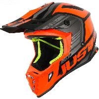 Just1 J38 Blade шлем кроссовый, оранжево-черный