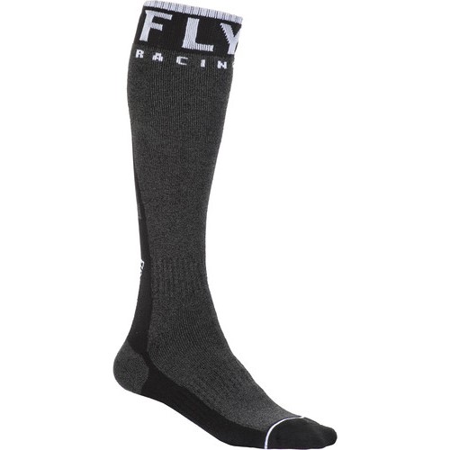 Fly Racing MX Pro Thick мотоноски, черно-серый Fly Racing MX Pro Thick мотоноски, черно-серый