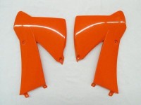 Ufo пластик боковой KTM SX85 04-05, оранжевый (KT03079)