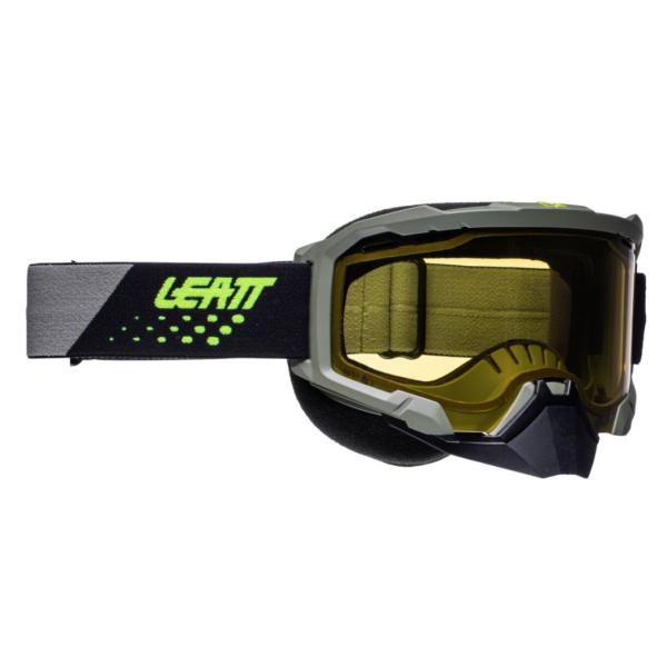 Leatt Velocity 4.5 SNX Cactus Yellow 70% очки снегоходные