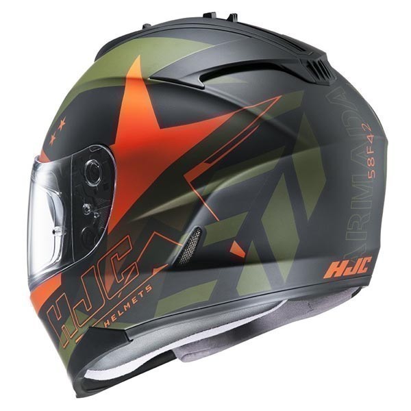 HJC IS-17 Armada MC7F шлем интеграл