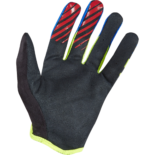 Fox Racing Demo Savant велоперчатки, черно-желто-синий