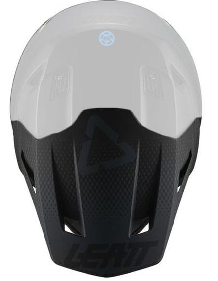 Leatt Moto 7.5 V21.1 козырек к шлему, бело-черный
