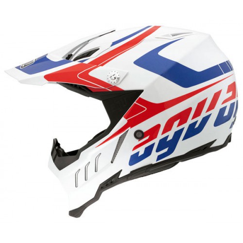 AGV AX-8 Evo Klassik шлем кроссовый, красно-сине-белый
