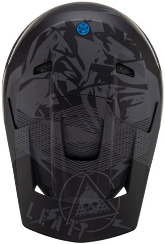 Leatt 2.5 V23 Stealth шлем кроссовый