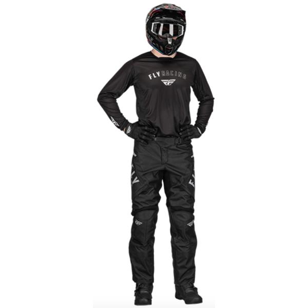 Fly Racing Patrol Overboot 2023 Black/White комплект эндуро Fly Racing Patrol Overboot 2023 Black/White комплект эндуро