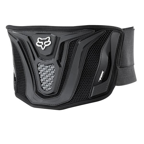 Fox Black Belt защита поясницы, черно-серый Fox Black Belt защита поясницы, черно-серый