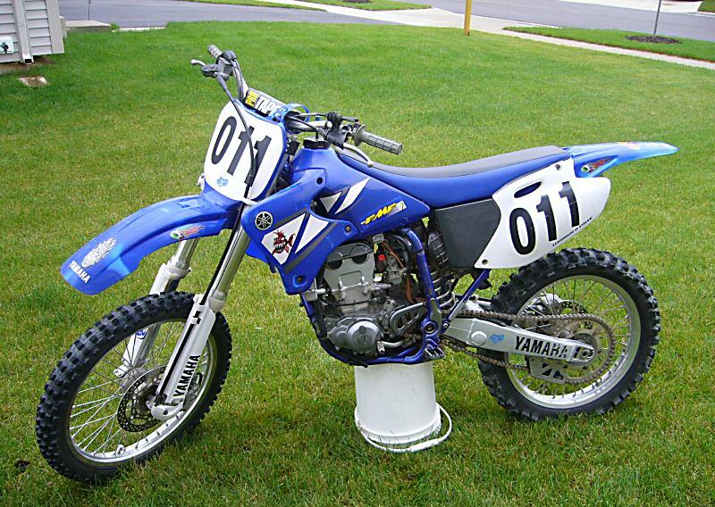 Yamaha yz250f Decals