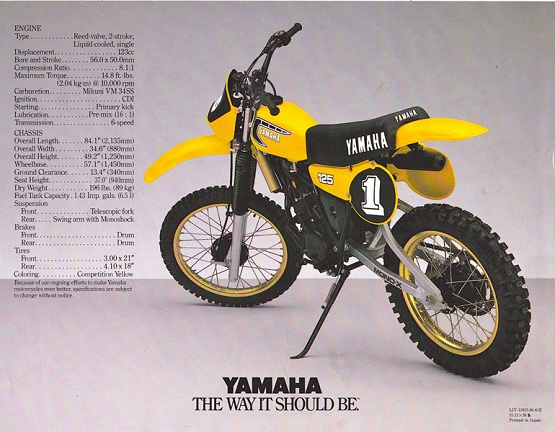 1981 Yamaha YZ125.jpg 1981 Yamaha YZ125.jpg