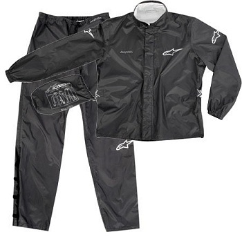 Alpinestars дождевик раздельный, черный