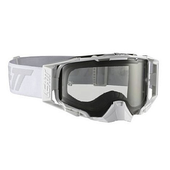 Leatt Velocity 6.5 White Grey / Light Grey 58% мотоочки, двойная линза