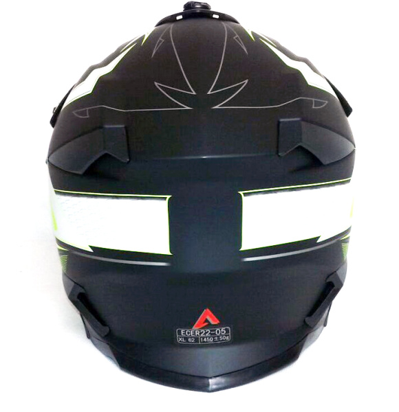 Ataki SC-16 Rift шлем кроссовый, желто-черный