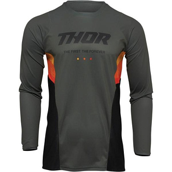 Thor Pulse React Army/Black джерси