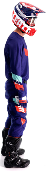 Leatt 3.5 Ride Kit 2023 Royal комплект мотоштаны + джерси