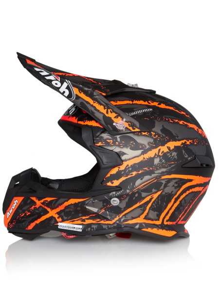 Airoh Terminator Open Vision шлем внедорожный, оранжево-черный