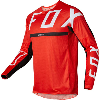 Fox Racing 360 Merz Flow Red джерси Fox Racing 360 Merz Flow Red джерси