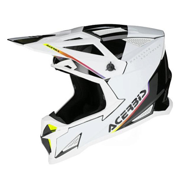Acerbis T711 White/Black шлем внедорожный, бело-черный