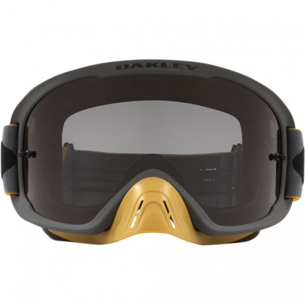 Oakley O-Frame 2.0 PRO MX Tuff Blocks мотоочки, черно-желтый, темно-серая линза (71152400)