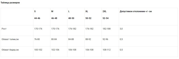 Starks Warm Long Extreme термобелье зимнее, кальсоны, черный