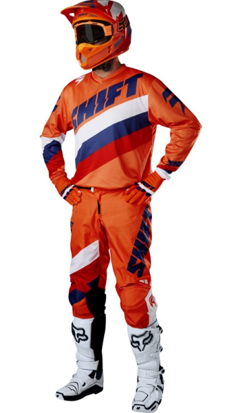 Shift Racing White Tarmac 2017 комплект, оранжевый