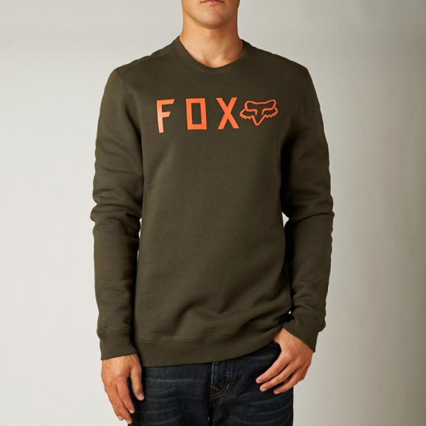 Fox Disjoint Crewt Fleece толстовка, коричневый