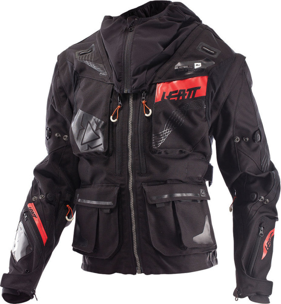 Leatt GPX 5.5 мотокуртка эндуро, черно-серый Leatt GPX 5.5 мотокуртка эндуро, черно-серый