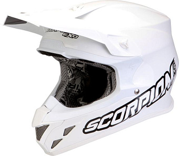Scorpion VX-15 Evo Air Solid шлем кроссовый, белый