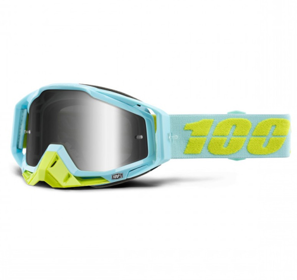 100% Racecraft Pinacles Mirror Silver Lens мотоочки