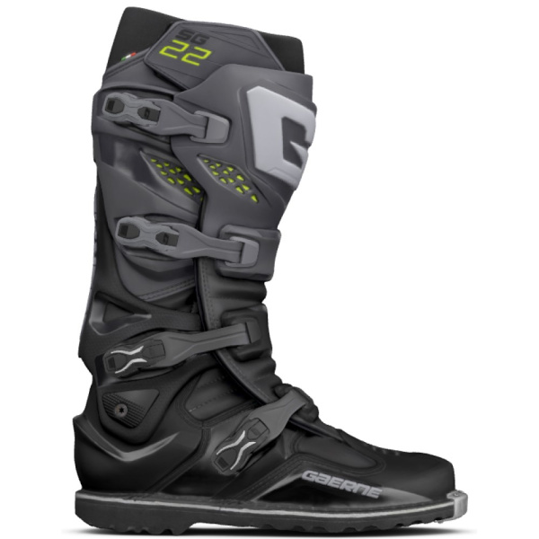 Gaerne SG22 Gore-Tex Enduro Antracite Black мотоботы кроссовые Gaerne SG22 Gore-Tex Enduro Antracite Black мотоботы кроссовые