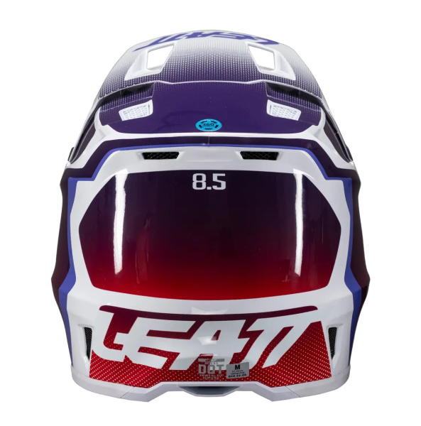 Leatt Kit Moto 8.5 V25 SunBurn шлем кроссовый + Velocity 5.5 мотоочки