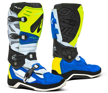Forma Pilot Yellow/Fluo/White/Blue мотоботы
