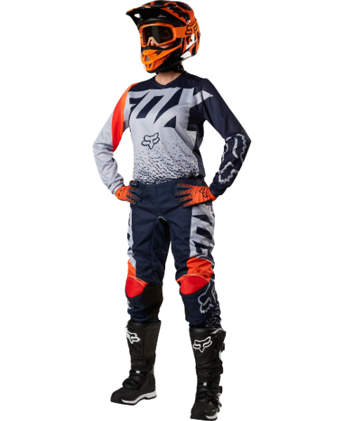 Fox Racing 180 Womens 2018 комплект женский, серо-оранжевый