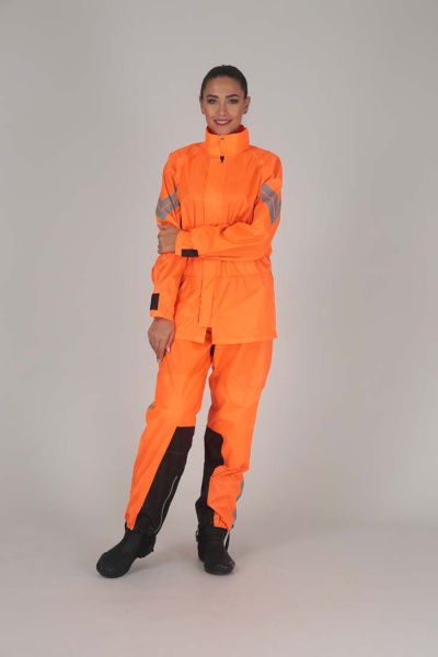 Hyperlook Titan дождевик женский раздельный (куртка+штаны), оранжевый