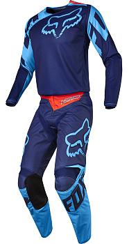 Fox Racing 180 Race 2017 комплект, сине-голубой
