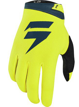 Shift White Air Yellow/Navy мотоперчатки