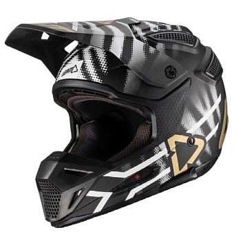 Leatt GPX 5.5 Zebra шлем кроссовый